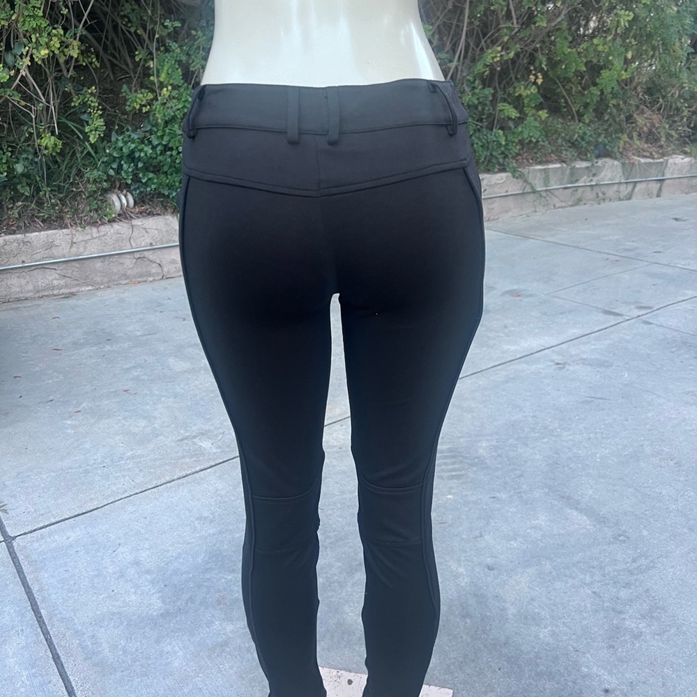 NikiBiki  moto style black leggings